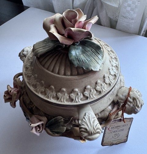 Zuppiera capodimonte vintage - vintage,