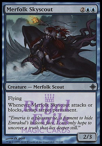 Merfolk skyscout foil - merfolk,