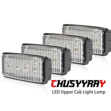 222004A2 Skid Steer 4X LED Headlight Fits Case Fits  Deere Fits New Holland