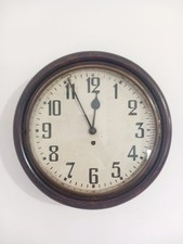 Orologio In Legno da Muro Anni 40/50 LEGGI DESCRIZIONE 