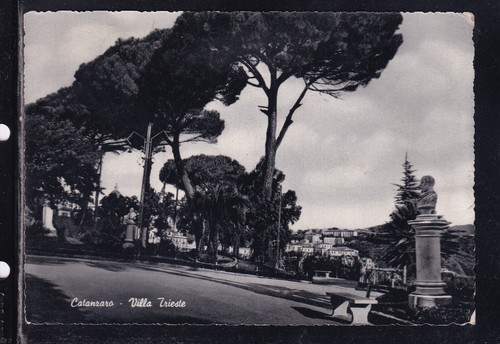 Cartolina catanzaro villa - cartolina,