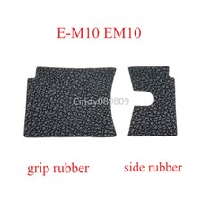Nuova gomma laterale impugnatura + nastro per Olympus E-M5II EM5 II EM5 Mark II E-M10 EM10II