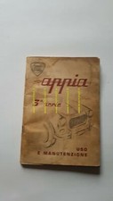 Lancia Appia 3a Serie - Convertibile Lusso 1959 Manuale Uso Originale 