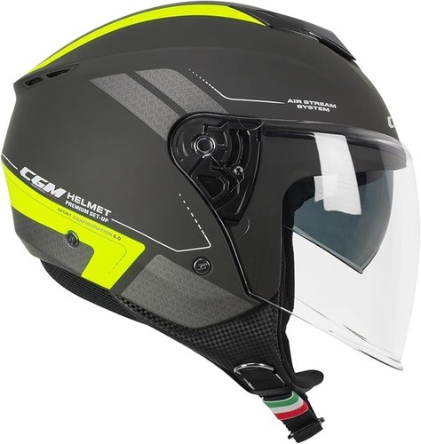 Casco jet open - face, 126g