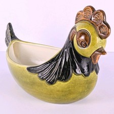 Ciotola gallo ceramica vintage