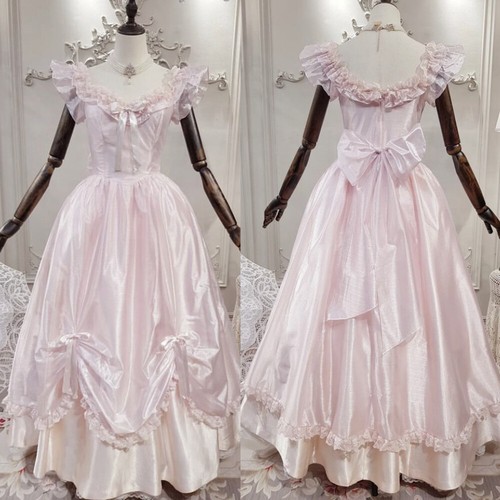 Abito sposa vintage rosa - da,