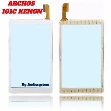 VETRO+TOUCH SCREEN per ARCHOS 101C XENON 10,1" TABLET BIANCO HXD-10124-V5.0