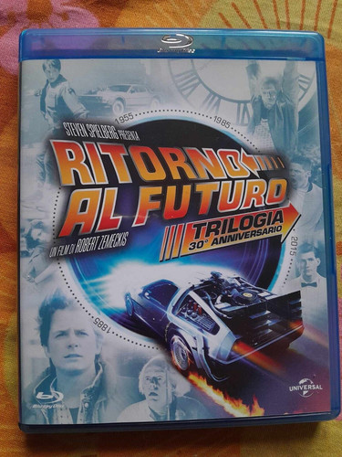 Blu ray ritorno futuro - blu,