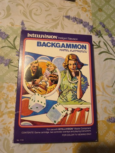 Backgammon intellivision - ,