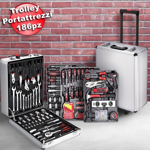 Set attrezzi 186pz - attrezzi,