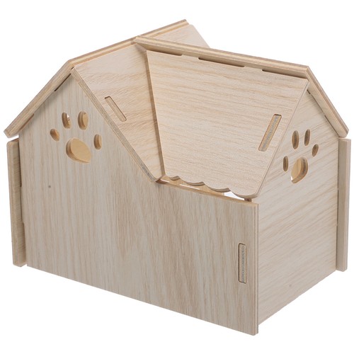 Capanna legno per cincillà - capanna,