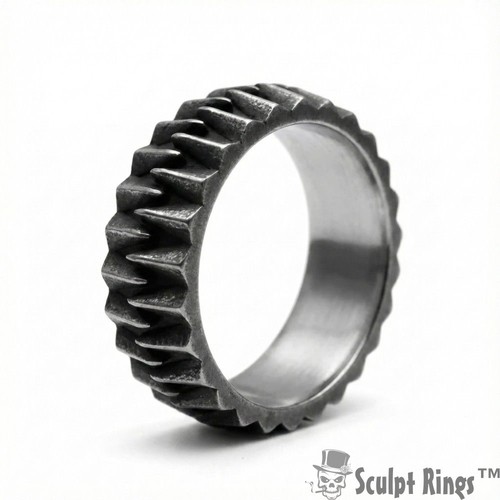 Anello con ingranaggi - , in