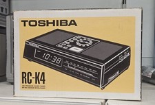 TOSHIBA CLOCK RADIO Old STOCK