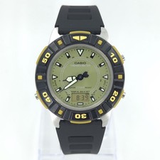 NOS CASIO AD-738 TERMOMETRO 20 BAR VINTAGE ANA-DIGI JAPAN 1987