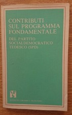 contributi sul programma fondamentale del partito socialdemocratico tedesco