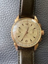 Cronometro Marca Glorys Vintage Full  Gold 18k