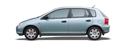 Adatto per honda civic - civic, vii