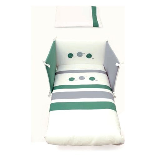 Pali piumone lettino - set, 3