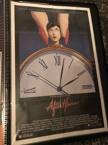 After hours 1985 poster - hours,