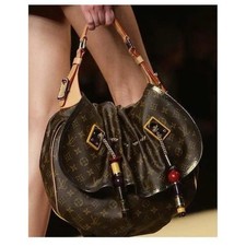 Borsa a tracolla Louis Vuitton Kalahari PM borsa in pelle marrone monogramma limitata rara