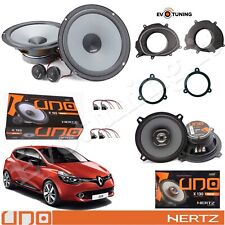 Kit 6 Casse Altoparlanti Hertz K165+X130 ANT+POST per Renault Clio IV dal 2012