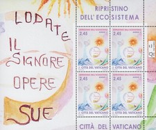 2023 Vaticano minifoglio