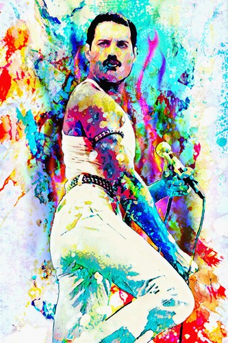 Stampa quadro freddie mercury - stampa,