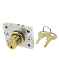 Cylinder lock lock for drawer