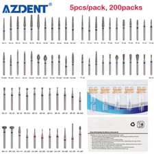 1000pz AZDENT Frese Diamantate