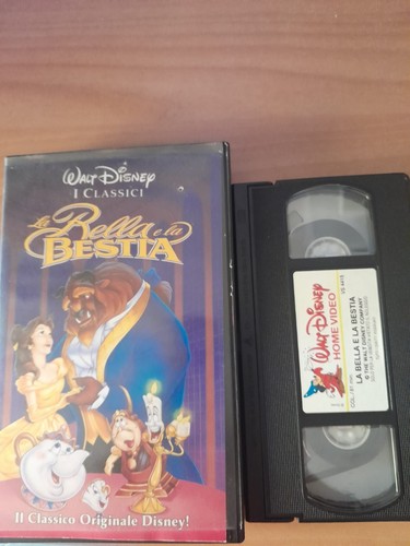 Vhs bella la bestia - vhs,