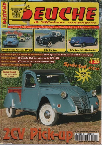 Deuche mehari magazine - mehari, 30