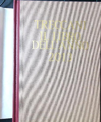 Treccani libro dell anno - il, dell'anno
