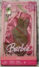 Barbie Diva Fashion Pack 2005 MOC Vestito Scintillante E Accessori
