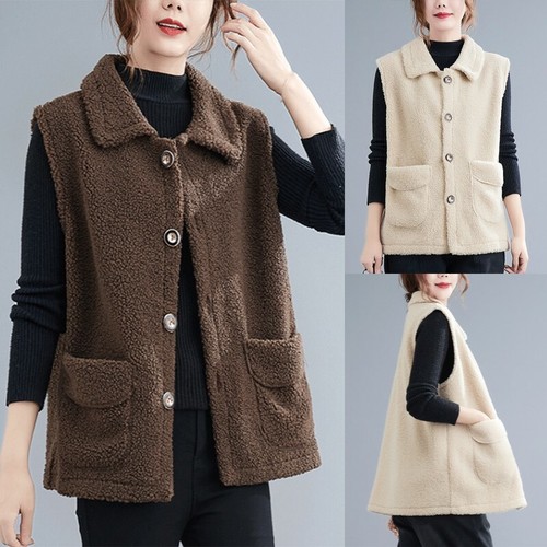 Gilet finta pelliccia - gilet, delle