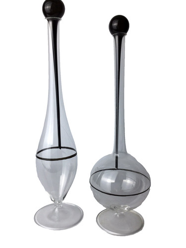 Coppia ampolle vetro a - coppia,