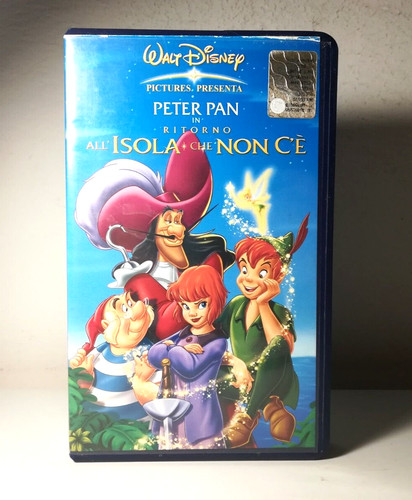 Vhs peter pan - in, ritorno