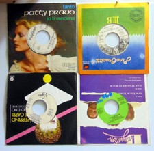 DISCO VINILE 45 GIRI 10 VINILI PER JUKEBOX ARTISTI VARI