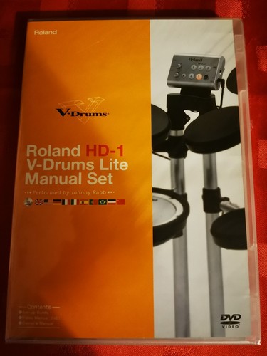 Dvd roland v drums lite - v-drums,
