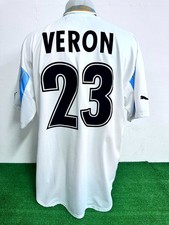 MAGLIA LAZIO VERON NO MATCH WORN ISSUE SHIRT VINTAGE CAMISETA 1999/2000