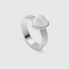 Gucci trademark heart ring - trademark,