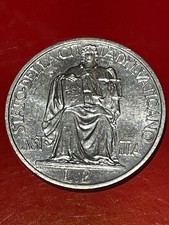 Moneta VATICANO 2 Lire 1949 PAPA PIO XII FDC