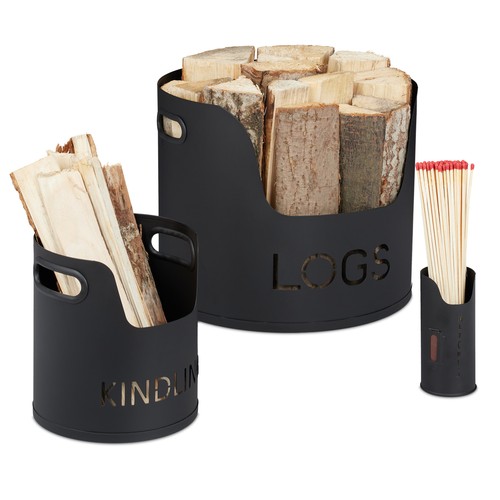 Set porta legna - set, di