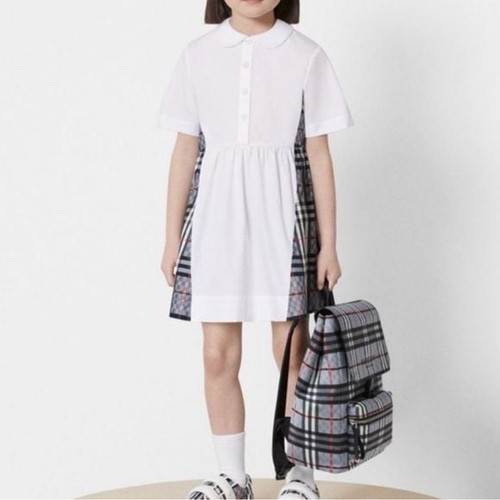 Burberry kids white - burberry,