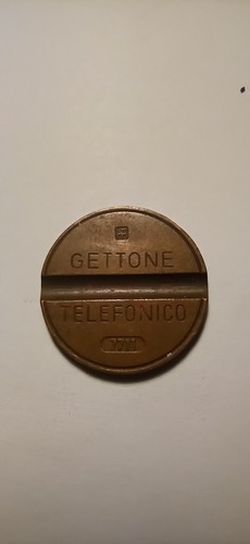 Gettone telefonico 7711 raro - gettone,