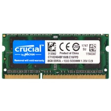 CRUCIAL DDR3L 8 GB 1333 mhz