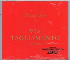 RENATO ZERO VIA TAGLIAMENTO 1965 1970  - 2 CD DIGIPACK F.C SIGILLATO!!!