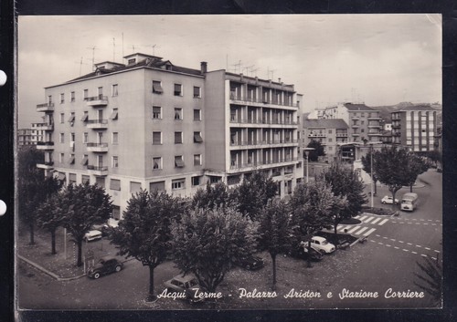 Cartolina acqui terme palazzo - terme,