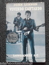 1964 JOHN LENNON VIVENDO CANTANDO PRIMA EDIZIONE THE BEATLES ROBERT FREEMAN RARO