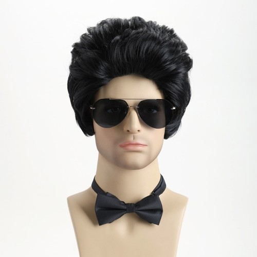 Parrucche uomo corte nere - uomo,