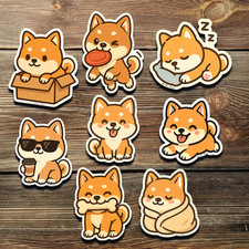 Adesivi per cani Shiba Inu